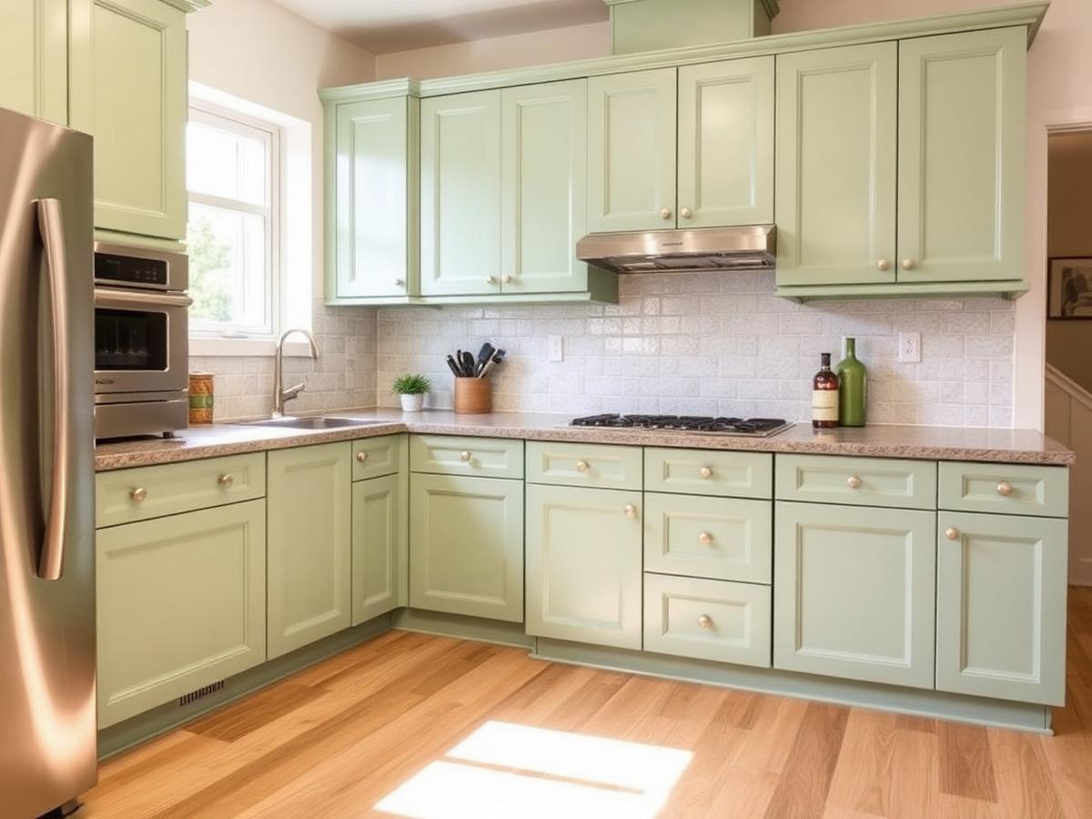 Kitchen cabinet refinishing